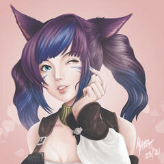 Final Fantasy XIV OC Rialle Foerlund